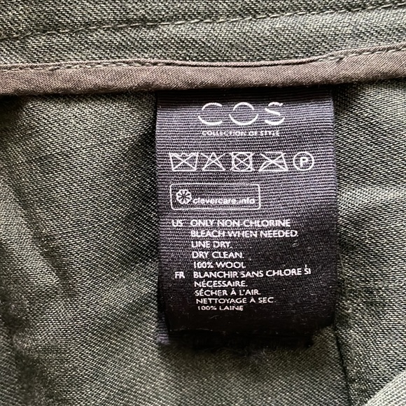 ✨Closet Clearout Flash Sale✨ Cos Cropped Khaki Pants - Picture 8 of 8